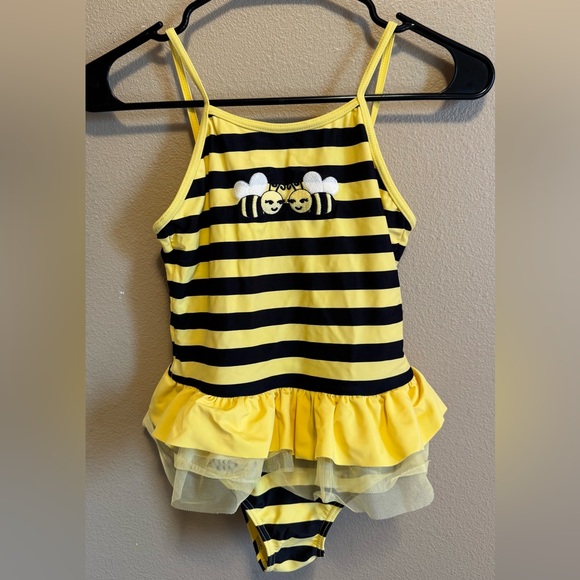 Gymboree Other - Gymboree Yellow and Black Girls' One-Piece Swimsuit